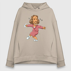 Женское худи оверсайз Танцуй