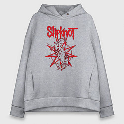 Женское худи оверсайз Slipknot Slip Goats Art