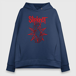 Женское худи оверсайз Slipknot Slip Goats Art