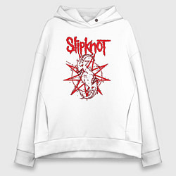 Женское худи оверсайз Slipknot Slip Goats Art