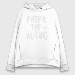 Женское худи оверсайз Enter The Wu-Tang