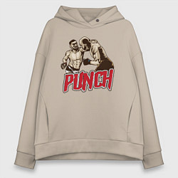 Женское худи оверсайз Punch