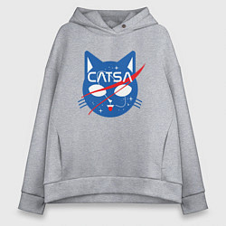 Женское худи оверсайз CATSA