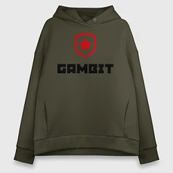 Женское худи оверсайз Gambit