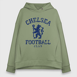 Толстовка оверсайз женская Chelsea FC: Lion, цвет: авокадо