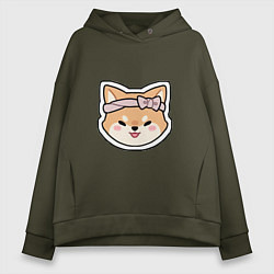 Женское худи оверсайз Тарумару