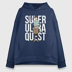 Женское худи оверсайз Super Ultra Quest