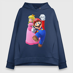Женское худи оверсайз Mario Princess