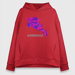 Женское худи оверсайз Армения Armenia