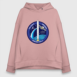 Женское худи оверсайз SPACE X CRS-2