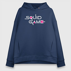 Женское худи оверсайз Squid Game: Logo