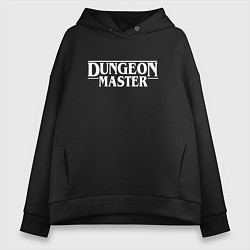 Женское худи оверсайз DUNGEON MASTER ГАЧИМУЧИ БЕЛЫЙ