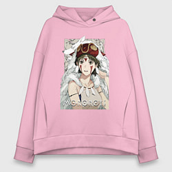 Женское худи оверсайз Princеss mononoke