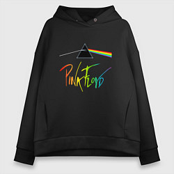 Женское худи оверсайз PINK FLOYD COLOR LOGO