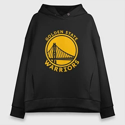 Женское худи оверсайз Golden state Warriors NBA