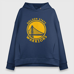 Женское худи оверсайз Golden state Warriors NBA