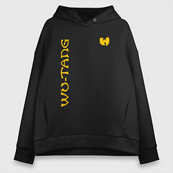 Женское худи оверсайз WU TANG CLAN LOGO YELLOW