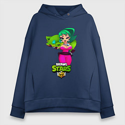 Женское худи оверсайз LOLA brawlstars разрушитель