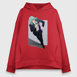 Женское худи оверсайз Махито из Магической Битвы 1000 летний ребенок