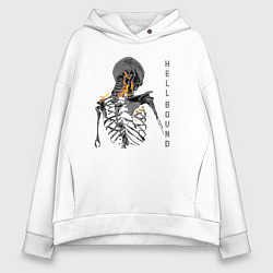 Женское худи оверсайз Hellbound