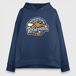 Женское худи оверсайз Midland Rockhounds - baseball team