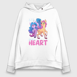 Женское худи оверсайз My Little Pony Follow your heart