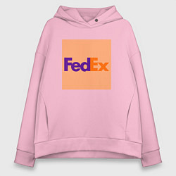 Женское худи оверсайз Fed Ex