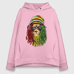 Женское худи оверсайз Rasta lioN