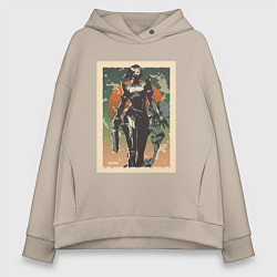 Женское худи оверсайз Viper Valorant Art