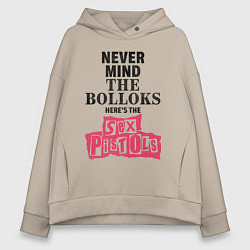 Женское худи оверсайз SEX PISTOLS СЕКС ПИСТОЛС
