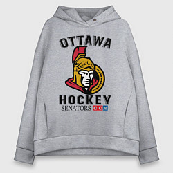 Женское худи оверсайз OTTAWA SENATORS ОТТАВА СЕНАТОРЗ