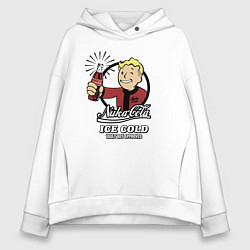 Женское худи оверсайз Fallout Nuka Cola Vault Boy Approved