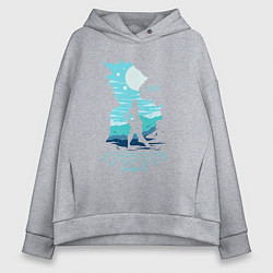 Женское худи оверсайз Клауд Страйф