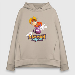 Женское худи оверсайз Rayman Legends