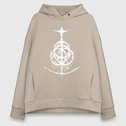 Женское худи оверсайз ELDEN RING LOGO ЭЛДЕН РИНГ