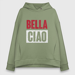 Женское худи оверсайз Style Bella Ciao