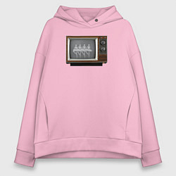 Женское худи оверсайз Лебединое по ТВ