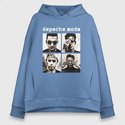 Женское худи оверсайз DEPECHE MODE ДЕПЕШ МОД