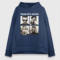 Женское худи оверсайз DEPECHE MODE ДЕПЕШ МОД