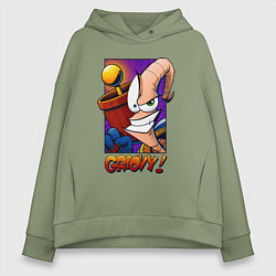 Женское худи оверсайз Jim Groovy!