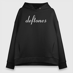 Женское худи оверсайз Deftones rock