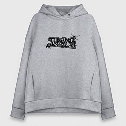 Женское худи оверсайз Tuning is not a crime! Тюнинг - это не преступлени