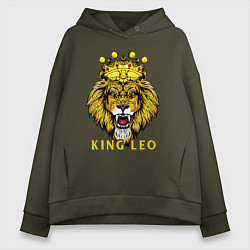 Женское худи оверсайз KING LEO Король Лев