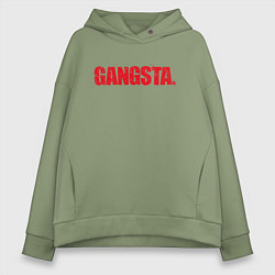 Женское худи оверсайз Gangsta