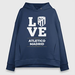 Женское худи оверсайз Atletico Madrid Love Classic
