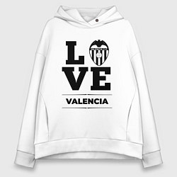 Женское худи оверсайз Valencia Love Классика