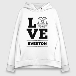 Женское худи оверсайз Everton Love Классика