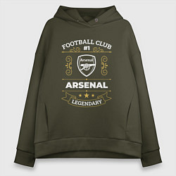 Женское худи оверсайз Arsenal: Football Club Number 1