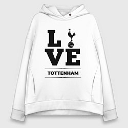 Женское худи оверсайз Tottenham Love Классика
