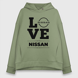 Женское худи оверсайз Nissan Love Classic